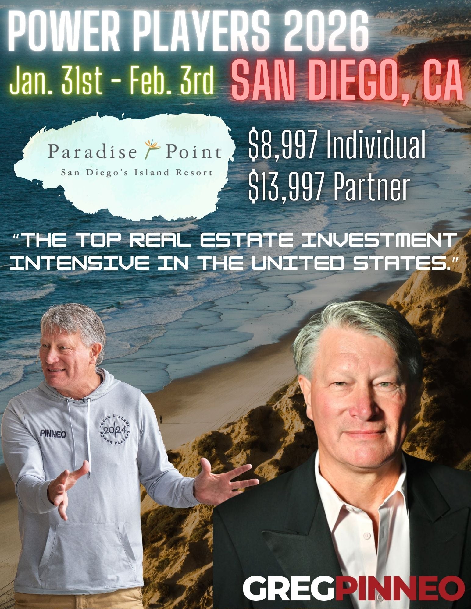 Power Players San Diego, CA - January 31st  - February 3rd, 2026