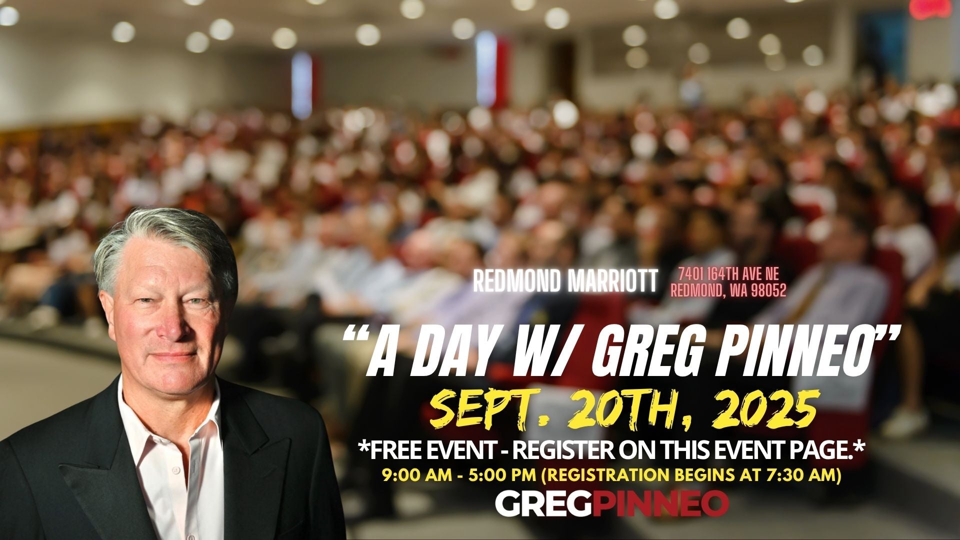 "A Day with Greg" - September 20th, 2025