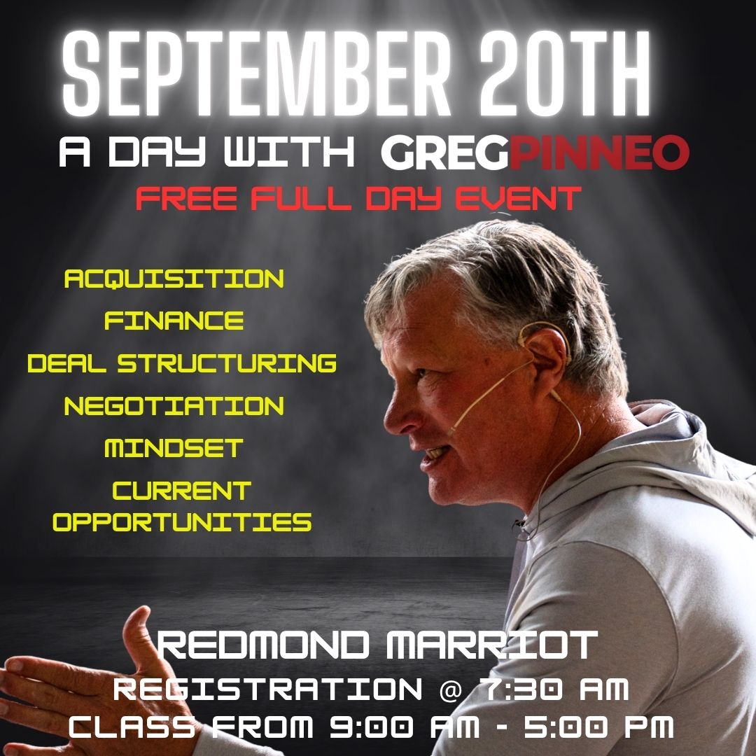 "A Day with Greg" - September 20th, 2025